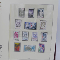 Collection timbres de France 1976-1982 neuf** complet en album Lindner.