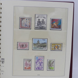 Collection timbres de France 1976-1982 neuf** complet en album Lindner.