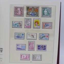 Collection timbres de France 1976-1982 neuf** complet en album Lindner.