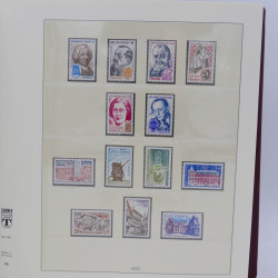 Collection timbres de France 1976-1982 neuf** complet en album Lindner.