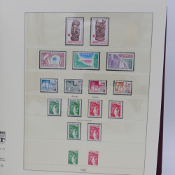 Collection timbres de France 1976-1982 neuf** complet en album Lindner.