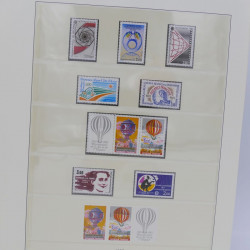 Collection timbres de France 1983-1989 neuf** complet en album Lindner.