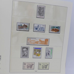 Collection timbres de France 1983-1989 neuf** complet en album Lindner.