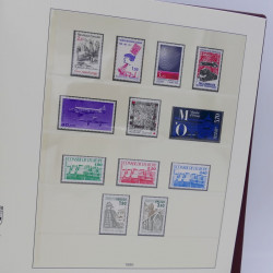 Collection timbres de France 1983-1989 neuf** complet en album Lindner.