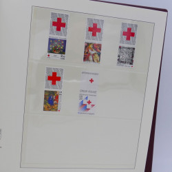 Collection timbres de France 1983-1989 neuf** complet en album Lindner.
