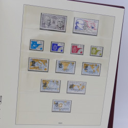 Collection timbres de France 1983-1989 neuf** complet en album Lindner.