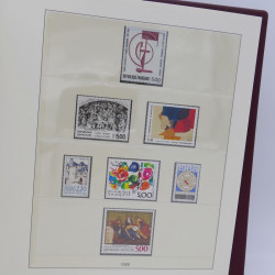 Collection timbres de France 1983-1989 neuf** complet en album Lindner.