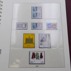 Collection timbres de France 1990-1997 neuf** complet en album Lindner.