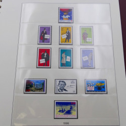 Collection timbres de France 1990-1997 neuf** complet en album Lindner.