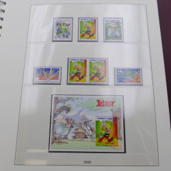 Collection timbres de France 1998-2001 neuf** complet en album Lindner.