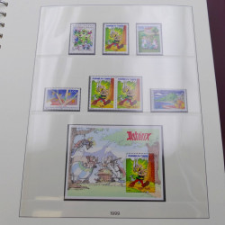 Collection timbres de France 1998-2001 neuf** complet en album Lindner.