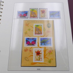 Collection timbres de France 1998-2001 neuf** complet en album Lindner.