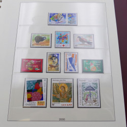 Collection timbres de France 1998-2001 neuf** complet en album Lindner.