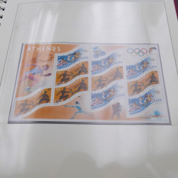 Collection timbres de France 2002-2004 neuf** complet en album Lindner.