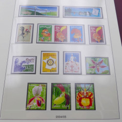 Collection timbres de France 2005-2006 neuf** complet en album Lindner.