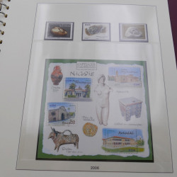 Collection timbres de France 2005-2006 neuf** complet en album Lindner.