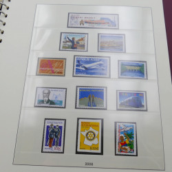 Collection timbres de France 2005-2006 neuf** complet en album Lindner.