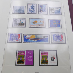 Collection timbres de France 2007-2008 neuf** complet en album Lindner.