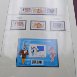 Collection timbres de France 2007-2008 neuf** complet en album Lindner.