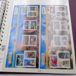 Collection timbres de France 2007-2008 neuf** complet en album Lindner.