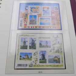 Collection timbres de France 2009-2011 neuf** complet en album Lindner.