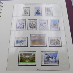 Collection timbres de France 2009-2011 neuf** complet en album Lindner.