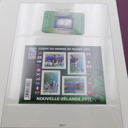 Collection timbres de France 2009-2011 neuf** complet en album Lindner.