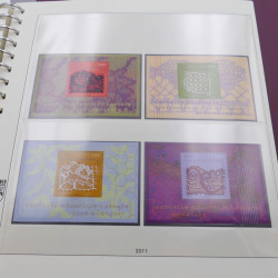 Collection timbres de France 2009-2011 neuf** complet en album Lindner.