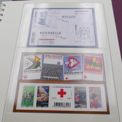 Collection timbres de France 2009-2011 neuf** complet en album Lindner.