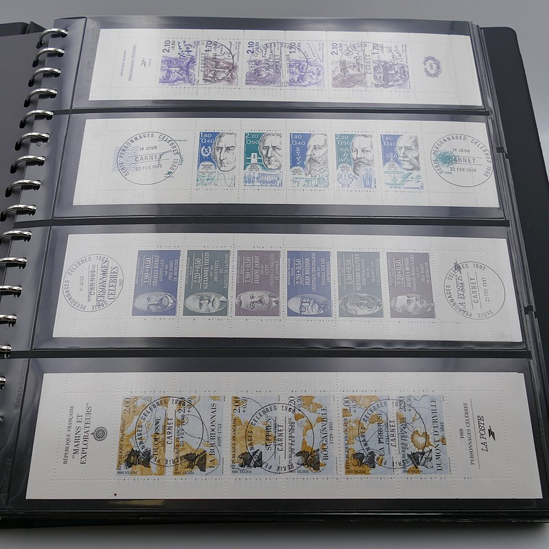 Pages Pour Album De Timbres – 12 Feuilles 4 Tailles, Protection Acide-free