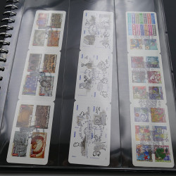 Collection carnet de timbres de France 1985-2016 oblitérés.