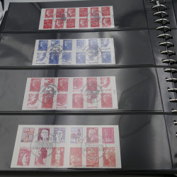 Collection carnet de timbres de France 1985-2016 oblitérés.