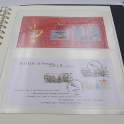 Collection blocs souvenirs philatélique de France 2003-2021 oblitérés.