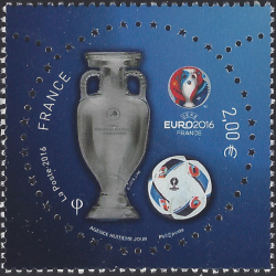 Coupe UEFA 2016 timbre de France N°5050A neuf**.