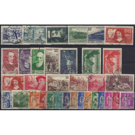 Timbre France 371 - 1937 Paix - Neuf Avec Gomme Originale MNH - Édition Complète - Collection Prophila