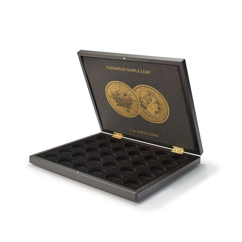 Coffret monnaies pour 30 pièces en Or Maple Leaf (1 OZ.)