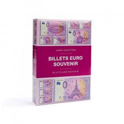 Album pour collectionner 420 billets Euro Souvenir.