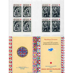 Carnet de timbres Croix-Rouge 1961 neuf**.