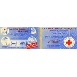 Carnet de timbres Croix-Rouge 1952 neuf**.