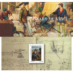 Bloc souvenir N°160 Léonard de Vinci neuf**.
