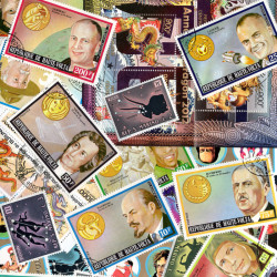 Astrologie 25 timbres thématiques tous différents.