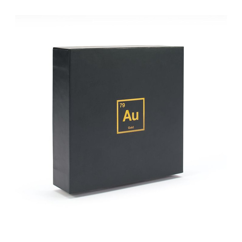 Boîte cadeau Aurum pour un lingot d’or sous blister.