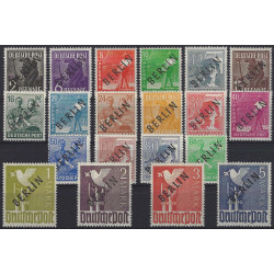Allemagne Berlin timbres N°1-20 série neuf**.