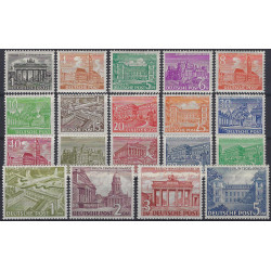 Allemagne Berlin timbres N°28-46 série monuments neuf**, R.