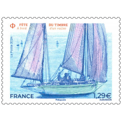 Timbre Navigation de plaisance en feuillet de France N°F129 neuf**.