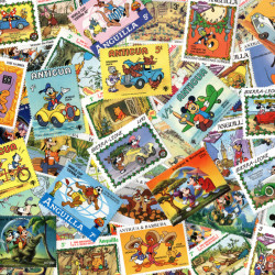 Walt Disney timbres thématiques tous différents.