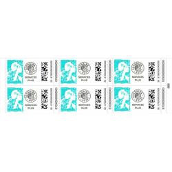 Carnet de 6 timbres Marianne de l'avenir - LSP - Datamatrix N°2359-C1.