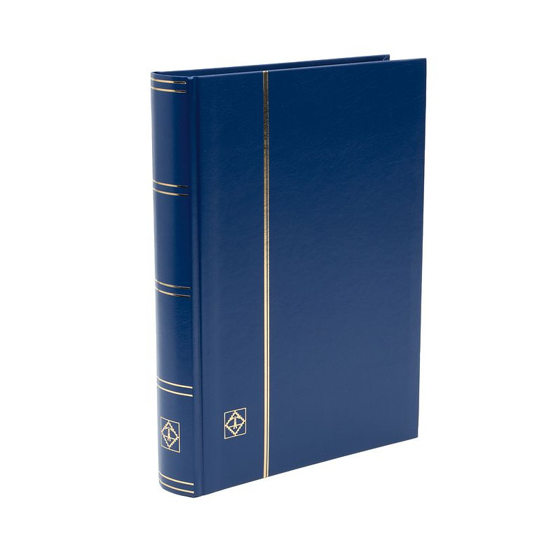Classeur à bandes pour timbres 64 pages noires.