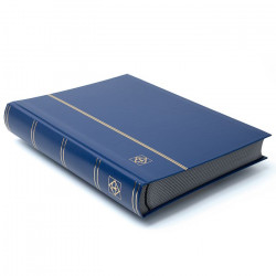 Classeur à bandes pour timbres 64 pages noires.
