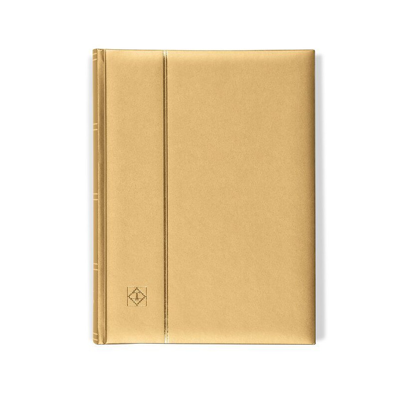 Classeur Comfort métallique 64 pages noires pour timbres.